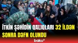 Şəhid Ələkbər Babayevin dəfnindən görüntülər | Maştağa