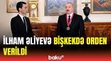 Prezident İlham Əliyevə “Çingiz Aytmatov” ordeni təqdim edildi