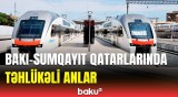 Bakı-Sumqayıt qatarlarında nə baş verdi? - ADY-dən açıqlama