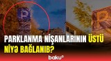 Bakının bəzi küçələrində parklanma nişanlarının üstü bağlandı