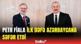 İlham Əliyev Çex Respublikasının Baş naziri ilə görüşüb