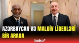 İlham Əliyev Maldiv Prezidenti ilə görüşüb | Nələr müzakirə olundu?