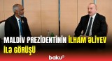 Maldiv və Azərbaycan Prezidentlərinin mühüm müzakirəsi