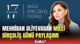 Mehriban Əliyeva Milli Dirçəliş Günü ilə bağlı paylaşım etdi