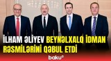 Beynəlxalq Kanoe, Avarçəkmə və Draqon Qayıqları federasiyalarının prezidentləri Bakıda