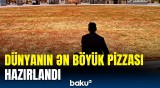 Amerikalı bloger rekordu yenilədi | Hər kəsi heyrətləndirən pizzanın özəllikləri