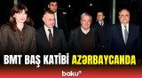 Antonio Quterreş Bakıya gəldi | Baş katib COP29 konfransında iştirak edəcək