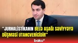 Hikmət Hacıyev "Politico"nun məqaləsinə sərt reaksiya verdi