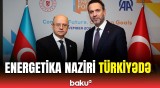 Pərviz Şahbazov Türkiyədə nazir Alparslan Bayraktarla görüşdü