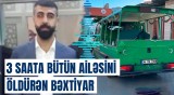 Tükürpərdən ailə faciəsi | 7 doğmasını qətlə yetirən şəxs barədə dəhşətli detallar