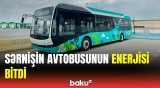 Elektrikli avtobusun enerjisi qurtardı | Sərnişinlər yolda qaldı