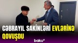 Cəbrayıl sakinlərinin sevincli anları | Mənzillərin açarları verildi