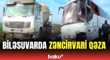 Naxçıvandan gələn avtobus qəzaya düşdü | Hadisənin təfərrüatı