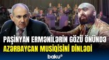 Ermənilər bu dəfə də Üzeyir Hacıbəylinin musiqisini oğurladı | Nikoldan konsert paylaşımı