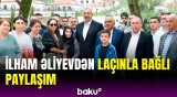 Prezident Laçının işğaldan azad edilməsinin dördüncü ildönümü münasibətilə paylaşım etdi