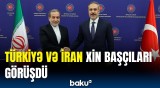 Hakan Fidan iranlı həmkarı Abbas Araqçı ilə bir araya gəldi