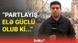 Sumqayıtda binadakı partlayışın detalları | Avtomobillər də görün nə hala düşüb