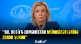 Zaxarova Ermənistanın Beynəlxalq Cinayət Məhkəməsi ilə əməkdaşlığından danışdı