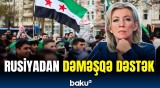 Zaxarova Suriya və Rusiya münasibətlərindən danışdı | Mövqeyimizi bir daha təsdiq edirik!