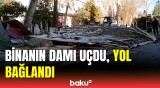 Göyçayda küləyin dəhşətli fəsadları | Hadisə yerindən görüntülər