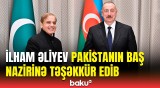 İlham Əliyev Pakistanın Baş nazirinə təşəkkür məktubu göndərib