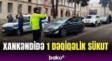 Təyyarə qəzasında ölənlər Xankəndidə bir dəqiqəlik sükutla yad edildi