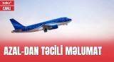 AZAL-ın Bakı-Mineralnıye Vodı reysi ilə bağlı açıqlaması - TƏCİLİ XƏBƏR