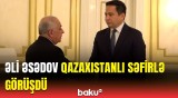 Əli Əsədov Qazaxıstan səfirliyinə gedib başsağlığı verdi