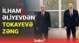 İlham Əliyev və Tokayev arasında qəza barədə telefon danışığı