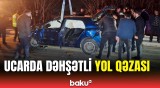 Bakı-Qazax yolunda avtomobil qəzası | Xəsarət alanlar var