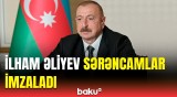 Prezident bu şəxslərə “Şərəf” və “Şöhrət” ordeni verdi