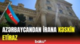 İranın Azərbaycandakı səfirliyinin müvəqqəti işlər vəkili XİN-ə çağırıldı