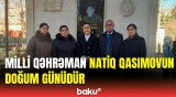 Natiq Qasımova həsr olunan xatirə kompleksinin açılışı | Şəhidin yaxınları təəssüratlarını bölüşdü