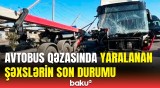 “BakuBus” avtobusunun qəzasında yaralananlar barədə xəstəxanadan açıqlama