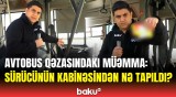 Qəzaya düşən avtobusda diqqətçəkən məqamlar | Əməkdaşımız hadisə yerində