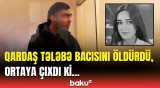 20 yaşlı İlahəni qətlə yetirən qardaşına hökm oxundu | Bakıda dəhşətli cinayət