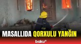 Masallıda evi alov bürüdü | FHN əməkdaşları hadisə yerində