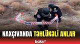 Naxçıvanda hərbi sursat aşkarlandı | FHN-in pirotexnikləri hadisə yerində