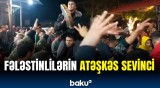 Qəzza zolağında sakinlər atəşkəs razılaşmasını belə qarşıladı