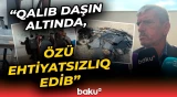 “Sürücü idi, eşitmişəm ki...” | Abşeronda mərmər sexində dəhşətə gətirən hadisə