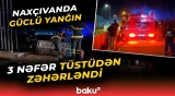 Naxçıvanda yanacaqdoldurma məntəqəsində yanğın | FHN hərəkətə keçdi