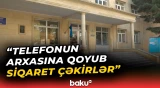 Direktorun oğlu da daxil, şagirdlər məktəbdə elektron qəlyan çəkir?