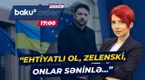 3 avropalı liderdən Zelenskiyə təcili xəbərdarlıq - BAKU TV CANLI
