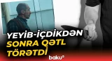 Tanışını bıçaqlayıb qaçmaq istədi, maşın vurdu | Cinayətkar məhkəmədə dindirildi - Baku TV