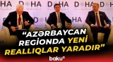 Hikmət Hacıyev Dohada keçirilən beynəlxalq forumda vacib mesajlar verdi - Baku TV