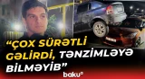 Sumqayıtda qəza baş verdi | İdarəetməni itirən sürücü yuyucu məntəqəsinə girdi - Baku TV