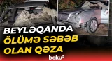 "Mercedes" markalı avtomobil aşdı: Ölən və yaralılar var - Baku TV