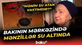 Mədəniyyət Nazirliyi binanı sökdürdü, mənzilləri su basdı - Baku TV