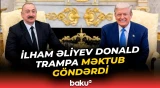 İlham Əliyev Donald Trampa təşəkkür etdi - Baku TV