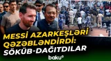 Messi azarkeşləri niyə qəzəbiləndi? | Stadionda ara qarışdı - Baku TV